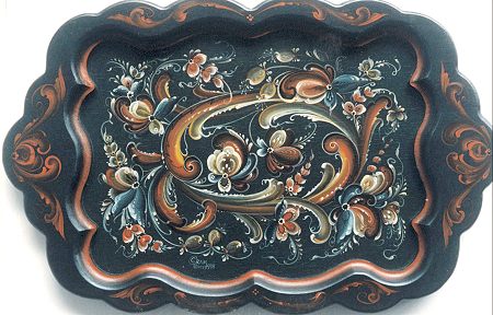 Chippendale Tray with Telemark - Pattern Packet