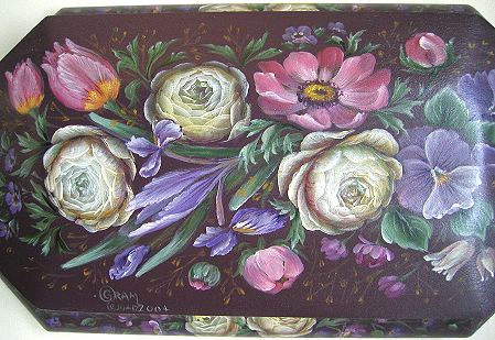 Spring Flower Box Pattern Packet