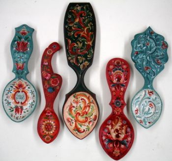 Rosemaling Spoon Sampler E-Packet