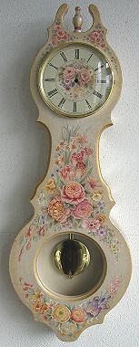 Spring Flowers on Pendulum Clock Pattern Packet